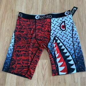 NEW Ethika Men's Red and Black Boxers - XL